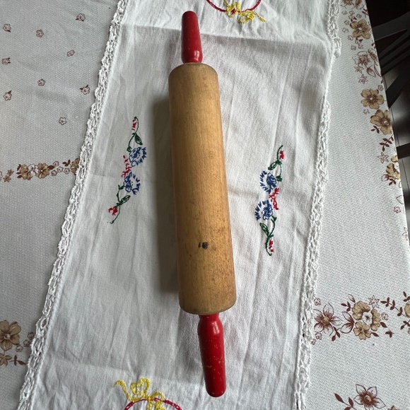 Vintage Baribo Wood Rolling Pin - Picture 1 of 5